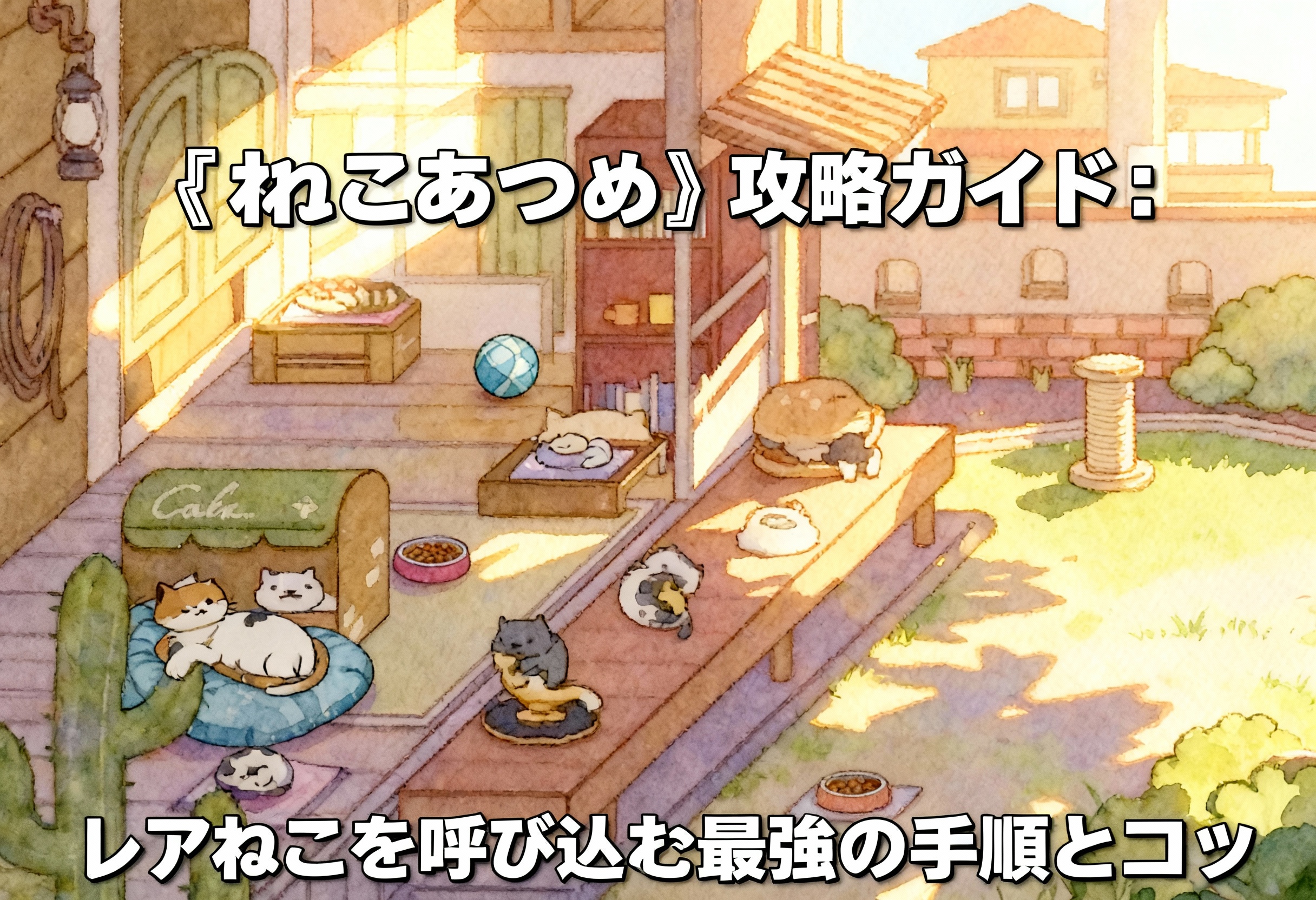 ねこあつめ 攻略